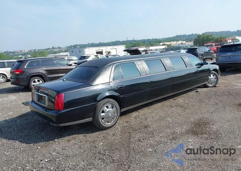 2004 Cadillac Deville Standard from USA, damaged, VIN 1GEEH90YX4U550031